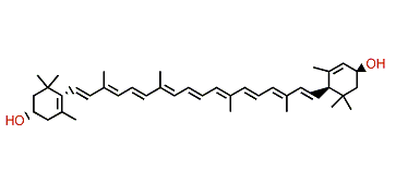 (3R,3'S,6S,6'R)-epsilon,epsilon-Carotene-3,3'-diol